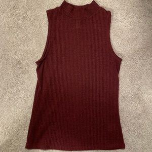 High neck tank top